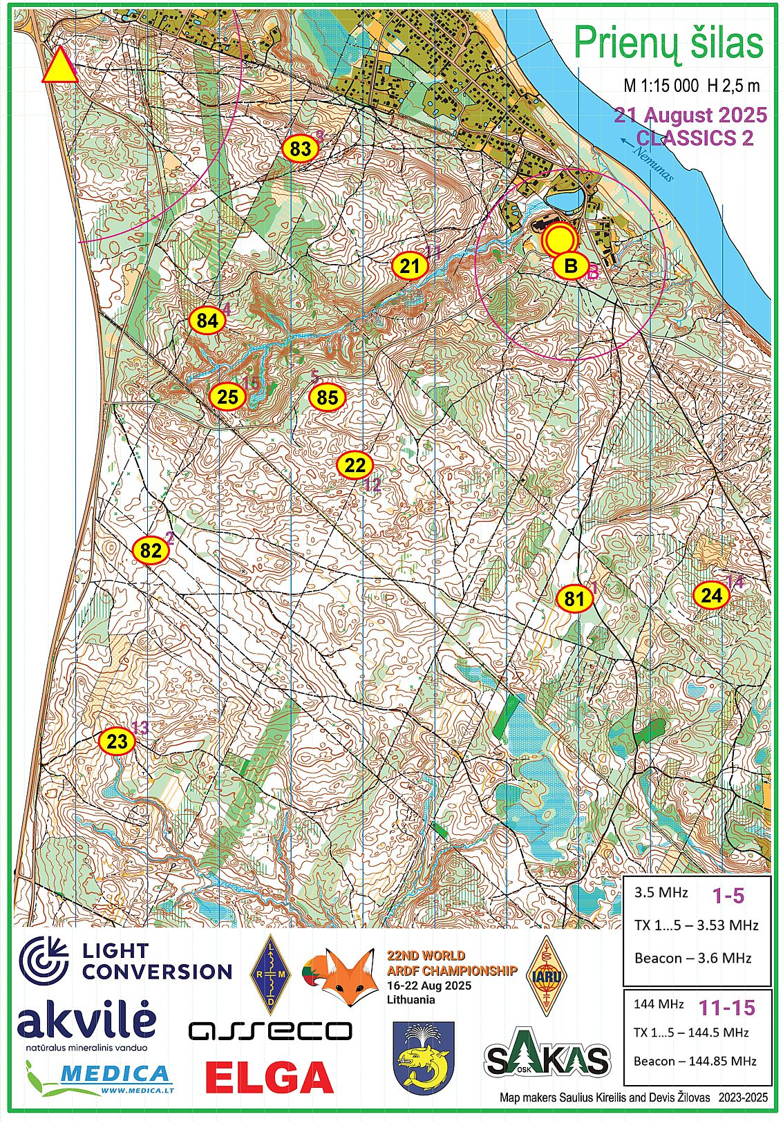 CL2 karta Lithuania 2025